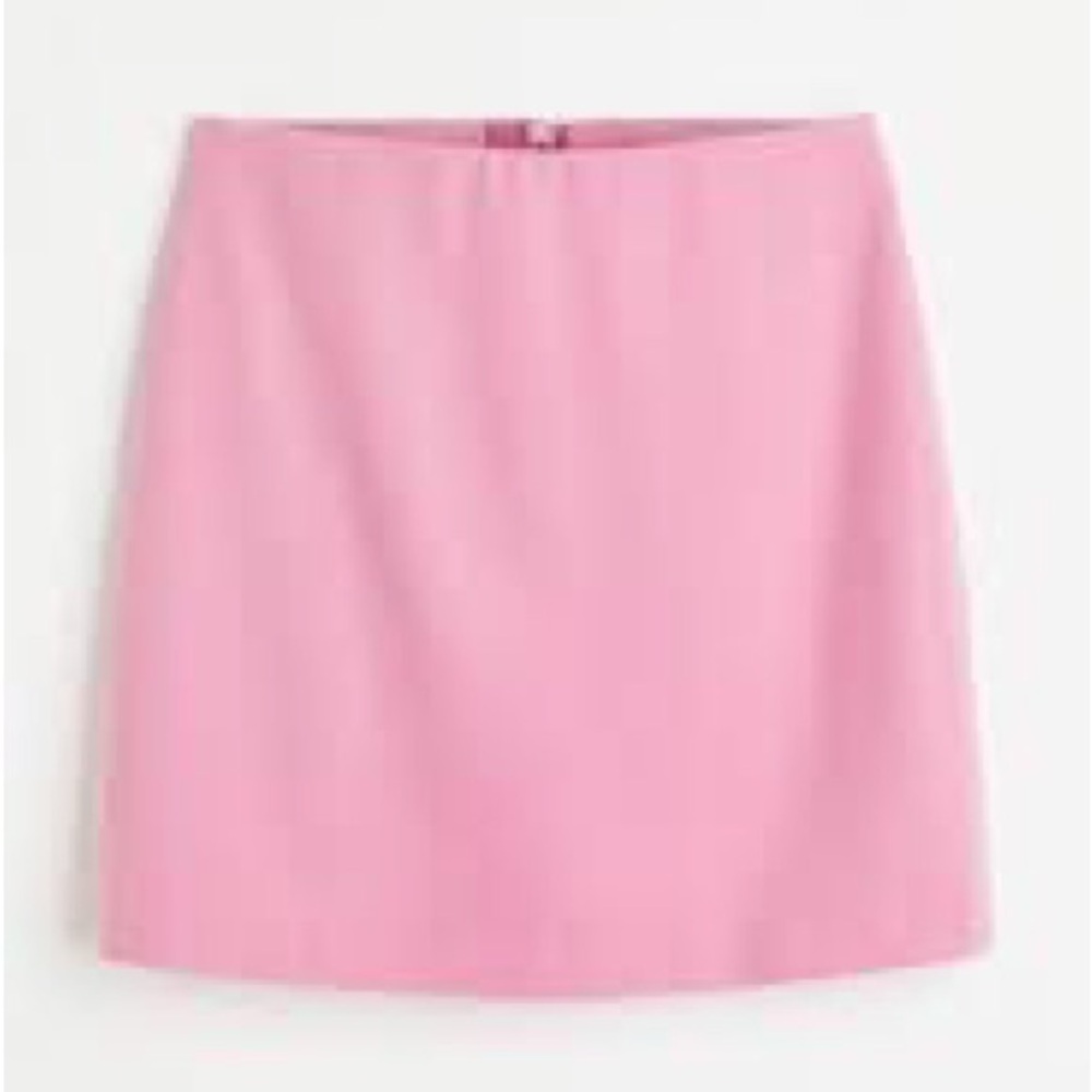 NWT H&M Light Pink Wool Blend Mini Skater Skirt Women’s Plus size 18 2X